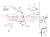 FRONT BRAKE CONTROL - KTM 85 SX (6001D9) [EU] 2004