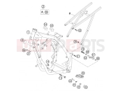 KTM 85 SX (6001D8) [EU] 2004 FRAME