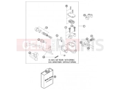 KTM 200 SX (620130) [EU] 2003 FRONT BRAKE CONTROL