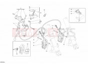 DUCATI 2006 Superbike 999 R FRONT BRAKE SYSTEM » BRAKING SYSTEM