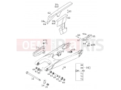 KTM 400 LC4-E (932606) [EU] 2000 SWING ARM