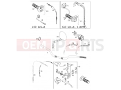 HANDLEBAR, CONTROLS - KTM 400 LC4-E (930306) [EU] 2000