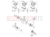 CRANKSHAFT, PISTON - KTM 400 LC4-E (930306) [EU] 2000