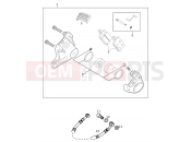 REAR BRAKE CALIPER - KTM 65 SX (600106) [EU] 2000