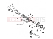 KICK STARTER - KTM 65 SX (600106) [EU] 2000