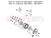 CLUTCH - KTM 60 SX (600105) [EU] 2000
