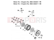 CLUTCH - KTM 60 SX (600105) [EU] 2000
