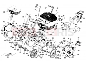 ENGINE CASE - KTM 50 SX JUNIOR (600101) [EU] 2000