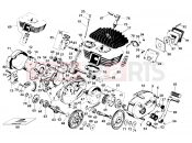 ENGINE CASE - KTM 50 SX JUNIOR (600101) [EU] 2000