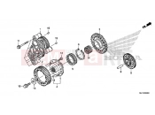 HONDA CTX1300A 2016 E-9 STARTING CLUTCH