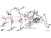 HONDA CTX1300A 2016 F-5-20 ABS MODULATOR / FRONT BRAKE HOSE (CTX1300A)