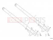DUCATI Superbike 999 R XEROX FRONT FORK » FRONT SUSPENSION