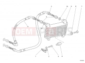 DUCATI Monster S2R 1000 OIL COOLER » LUBRICATION SYSTEM