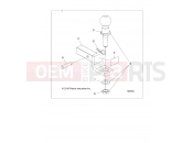 CHASSIS | CHASSIS, HITCH - A18SVS95FR - Polaris SCRAMBLER 1000 XP ZUG (R09) (A18SVS95FR) 2018