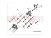DRIVE TRAIN | DRIVE TRAIN, MAIN GEARCASE - A18SVS95FR - Polaris SCRAMBLER 1000 XP ZUG (R09) (A18SVS95FR) 2018