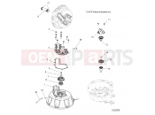 ENGINE | ENGINE, COOLING SYSTEM and WATER PUMP - A18SVS95FR - Polaris SCRAMBLER 1000 XP ZUG (R09) (A18SVS95FR) 2018