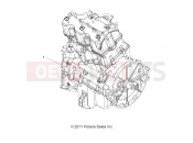 ENGINE | ENGINE, LONG BLOCK - A18SVS95FR - Polaris SCRAMBLER 1000 XP ZUG (R09) (A18SVS95FR) 2018