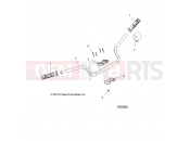 STEERING | STEERING, HANDLEBAR and CONTROLS - A18SVS95FR - Polaris SCRAMBLER 1000 XP ZUG (R09) (A18SVS95FR) 2018