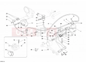 DUCATI Monster S2R 800 REAR BRAKE SYSTEM » BRAKING SYSTEM