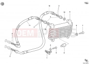 DUCATI Monster S2R 800 OIL COOLER » LUBRICATION SYSTEM