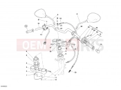 DUCATI 2006 Monster S2R 800 DARK HANDLEBAR » HANDLE BAR