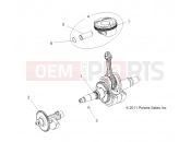 ENGINE » ENGINE, CRANKSHAFT, PISTON and BALANCE SHAFT -  - Polaris SPORTSMAN 570 TRACTOR (R07) - A17SES57C1/C2/C7/CL/E1/E2/E7/EL/SET57C1/C2/E1/E2 2017