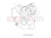 POLARIS TRAIL BOSS 330 (A12EA32AA) ENGINE | ENGINE, SHORT BLOCK - A12EA32AA (49ATVENGINE08TB)