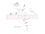 POLARIS TRAIL BOSS 330 (A12EA32AA) STEERING | STEERING, HANDLEBAR and CONTROLS - A12EA32AA (49ATVHANDLEBAR10TB)