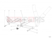 DUCATI Sportclassic 1000 Single-Seat FOOTRESTS, RIGHT » UNCLASSIFIED
