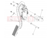 Polaris 2011 LEV GEM - e2/e4/e6/eS/eL/eLXD ELECTRICAL » ELECTRICAL, ACCELERATOR PEDAL - (49GEMELECTRICAL11PEDAL)