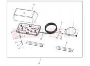 Polaris 2011 LEV GEM - e2/e4/e6/eS/eL/eLXD ELECTRICAL | ELECTRICAL, OPTIONS, LIGHTBAR, AERO DUAL HALOGEN, RED - e2/e4/e6/eS/eL/eLXD (49GEMOPTIONS11LIGHTBARE2)
