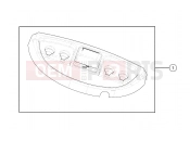 Polaris 2011 LEV GEM - e2/e4/e6/eS/eL/eLXD RH DRIVE | RH DRIVE, DASH UPPER - e2/e4/eS/eL/eLXD (49GEMRHDRIVE11DASH)