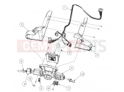 Polaris 2010 LEV GEM - E2/E4/E6/ES/EL/ELXD ELECTRICAL | ELECTRICAL, COLUMN STEERING PASSENGER - e2/e4/e6 (49GEMELECTRICAL11COLUMN)