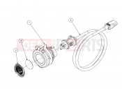 Polaris 2010 LEV GEM - E2/E4/E6/ES/EL/ELXD ELECTRICAL | ELECTRICAL, EXTERIOR CHARGING INLET - e2/e4/e6/eS/eL/eLXD (49GEMELECTRICAL11CHARGEREXT)