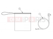 Polaris 2010 LEV GEM - E2/E4/E6/ES/EL/ELXD ELECTRICAL | ELECTRICAL, OPTIONS, CHARGING CORD SET KIT - e2/e4/e6/eS/eL/eLXD (49GEMOPTIONS11CORD)