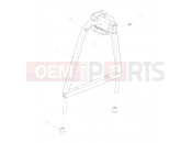 Polaris 2010 LEV GEM - E2/E4/E6/ES/EL/ELXD FRAME | FRAME, OPTIONS, FRAME MOUNT LINKSBACK - e2/e4/e6 (49GEMOPTIONS11LINKSBACKE6)