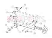 Polaris 2010 LEV GEM - E2/E4/E6/ES/EL/ELXD STEERING | STEERING, LOCK, MANUAL - e2/e4/e6/eS/eL/eLXD (49GEMSTEER11LOCK)