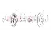 Polaris 2010 LEV GEM - E2/E4/E6/ES/EL/ELXD WHEELS | WHEELS, COMPONENTS, END, LEFT REAR - e6/eLXD (49GEMWHEELS11ENDFTRRE6)