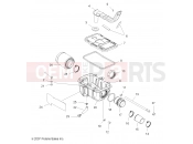 ENGINE | ENGINE, AIR INTAKE SYSTEM - A09CA32AA (49ATVAIRBOX08BOSS) - Polaris TRAIL BOSS 330 (A09CA32AA) 2009