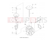 ENGINE | ENGINE, CARBURETOR, UPPER - A09CA32AA (49ATVCARBUPPER08TB) - Polaris TRAIL BOSS 330 (A09CA32AA) 2009