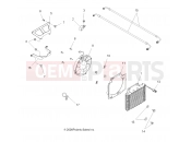 ENGINE | ENGINE, COOLING SYSTEM - A09CA32AA (49ATVCOOL09TB) - Polaris TRAIL BOSS 330 (A09CA32AA) 2009