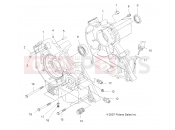 ENGINE | ENGINE, CRANKCASE - A09CA32AA (49ATVCRANKCASE08TB) - Polaris TRAIL BOSS 330 (A09CA32AA) 2009