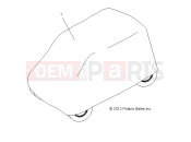 Polaris 2009 LEV GEM - E2/E4/E6/ES/EL/ELXD ACCESSORIES | ACCESSORIES, OPTIONS, STORAGE COVER - e2/e4/e6/e6wSopt (49GEMOPTIONS11CVR)