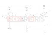 Polaris 2009 LEV GEM - E2/E4/E6/ES/EL/ELXD ELECTRICAL | ELECTRICAL, BATTERY HOLD DOWN - e2/e4/eS (49GEMELECTRICAL11BATTERYHOLD)