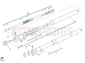 DUCATI Sporttouring ST3 S ABS FRONT FORK » FRONT SUSPENSION
