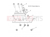 Polaris 2008 LEV GEM - E2/E4/E6/ES/EL/ELXD BODY | BODY, LATCH, PACK - e2/e4/e6 (49GEMBODY11LATCHE6)