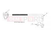 Polaris 2008 LEV GEM - E2/E4/E6/ES/EL/ELXD BODY | BODY, LINKAGE ROD, PACK LATCH - e2/e4/e6 (49GEMBODY11LINKAGE)
