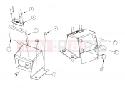 Polaris 2008 LEV GEM - E2/E4/E6/ES/EL/ELXD DRIVE LINE | DRIVE LINE, BRACKET - e2/e4/e6/eS/eL/eLXD (49GEMDRIVELINE11BRACKET)