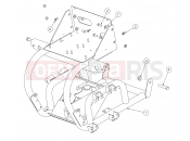 Polaris 2008 LEV GEM - E2/E4/E6/ES/EL/ELXD FRAME | FRAME, SUPPORT, FRONT - e2/e4/e6/eS/eL/eLXD (49GEMFRAME11FRT)