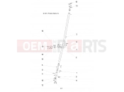 Polaris 2007 LEV GEM - E2/E4/E6/ES/EL/ELXD BODY | BODY, OPTIONS, B-PILLAR FRAMED CANVAS LEFT/RIGHT - e4/e6 (49GEMOPTIONS11BPILLAR)